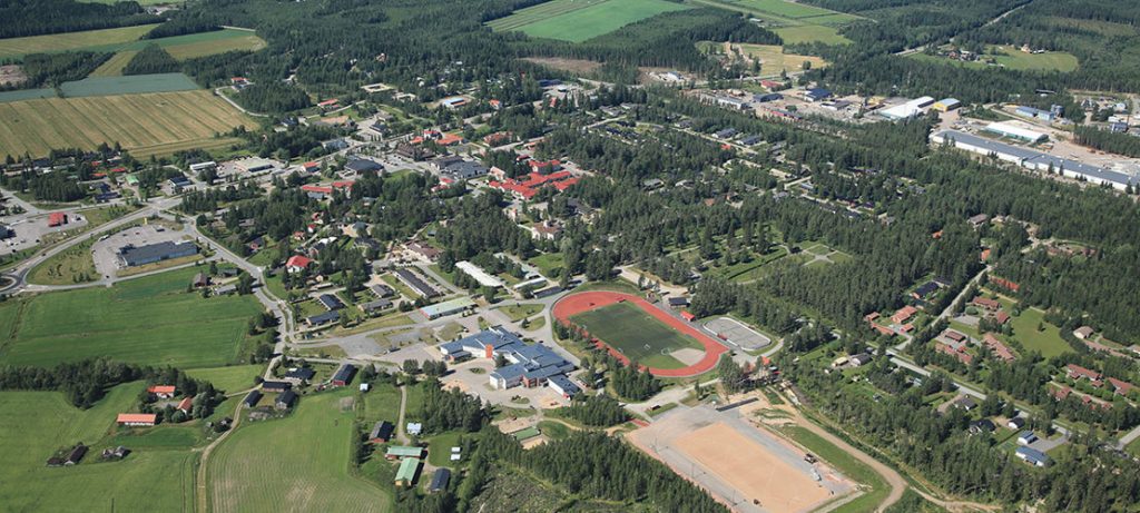 Ilmakuva Kärsämäeltä